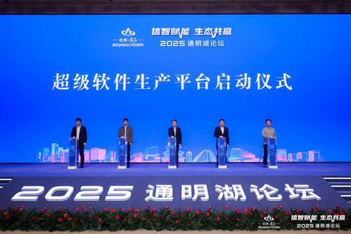 信智賦能 生態共贏 2025通明湖論壇在北京亦莊盛大開幕，共繪軟件產業發展新藍圖
